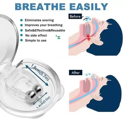 Anti Snoring Nose Clip Device for Men Women (Nose Clip)