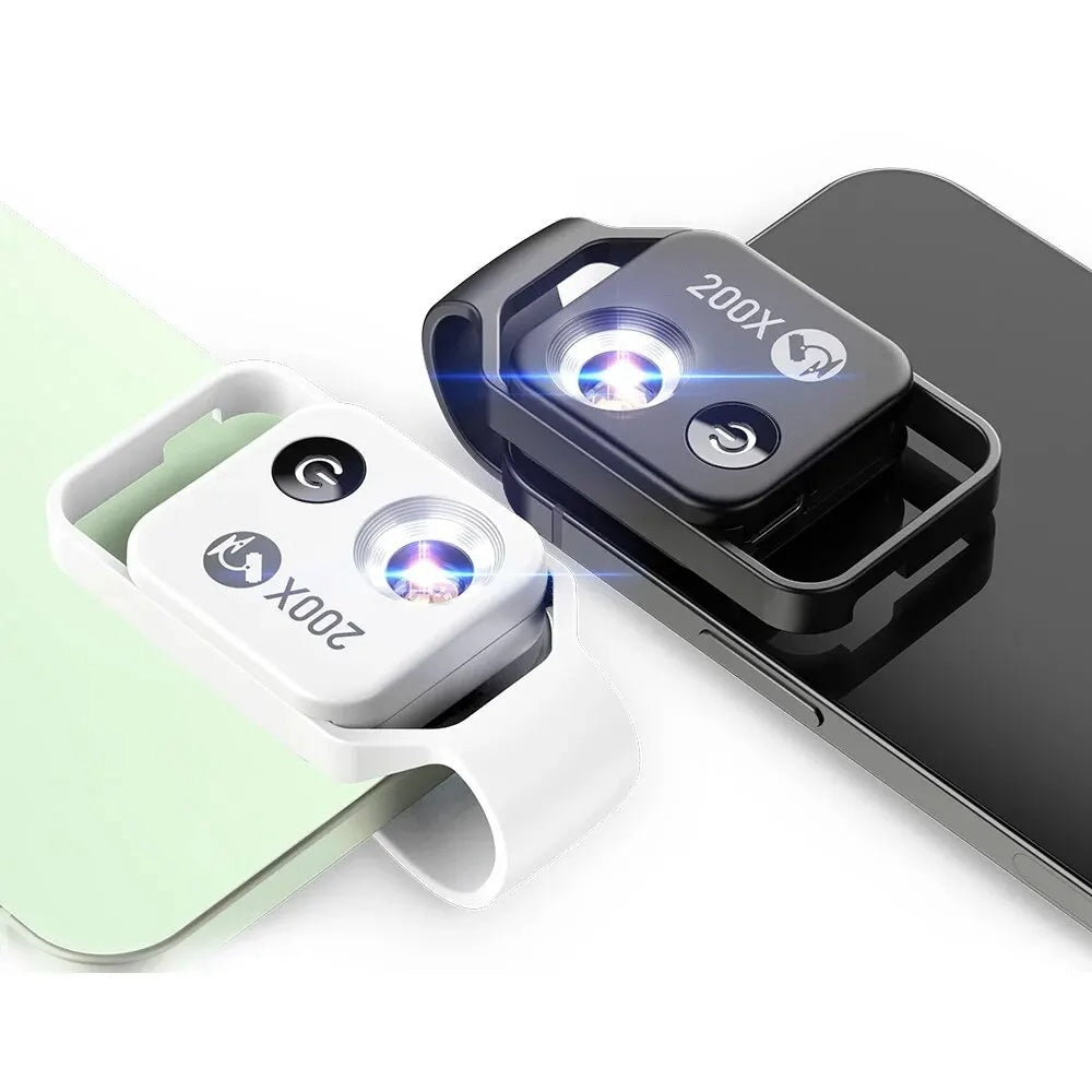 200X Pocket Microscope Lens for Phones5